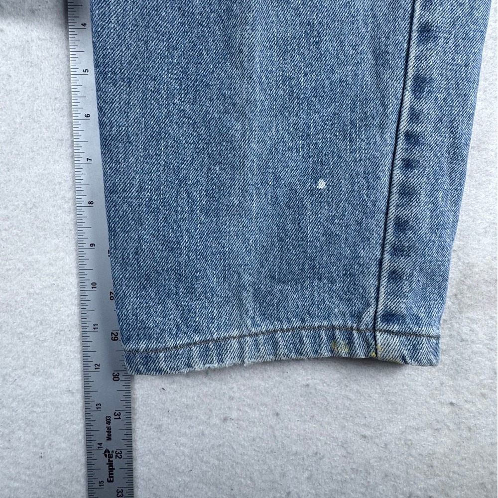 Vintage Levis 560 Loose Fit Tapered Leg Jeans Mens 34x32 Blue Made in USA 90s - Picture 6 of 12